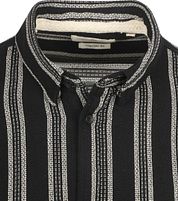 Anerkjendt Overhemd Leif Structure Stripe Antra
