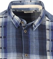 Anerkjendt Overhemd Leif Plaid Indigo