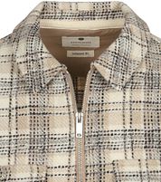 Anerkjendt Overshirt Hanky Wool Mix Beige