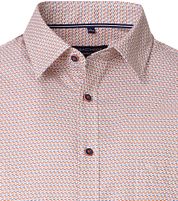 Casa Moda Short Sleeve Casual Shirt Print Orange