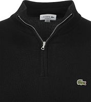 Lacoste Pullover Zipper Black