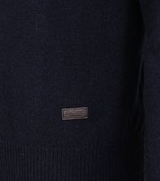 Barbour Cardigan Patch Navy