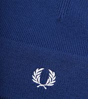Fred Perry Beanie Wool Royal Blue