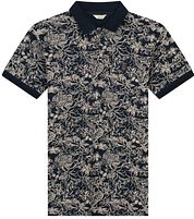 Dstrezzed Polo Bowie Print Dark Blue