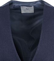 Suitable Gilet Tweed Navy