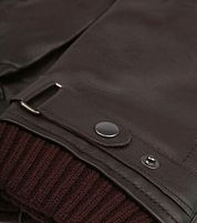 Suitable Gloves Leather Brown
