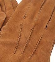 Suitable Suede Gloves Cognac