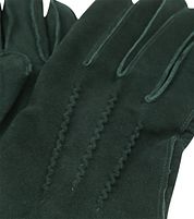 Suitable Suede Gloves Dark Green