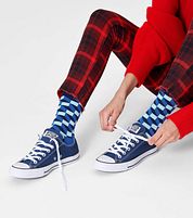 Happy Socks Socks Blue Blocks