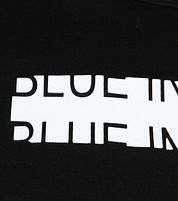 Blue Industry Shirt Logo Black