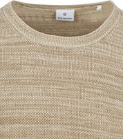 Blue Industry Pullover Stripes Beige