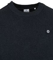Blue Industry Sweater Grey Zipper