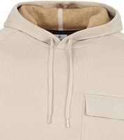 Blue Industry Hoodie Beige