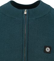 Blue Industry Half Zip Jumper Dark Green