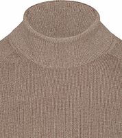 Blue Industry Rollneck Pullover Melange Beige