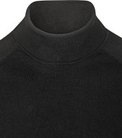 Blue Industry Rollneck Pullover Black