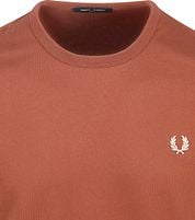 Fred Perry Ringer Shirt Brown S54