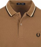 Fred Perry Polo M3600 Brown W60