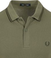 Fred Perry Longsleeve Polo Green W49