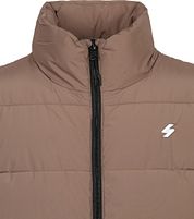 Superdry Sports Puffer Bodywarmer Beige