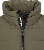Superdry Fuji Puffer Jacket Olive Green