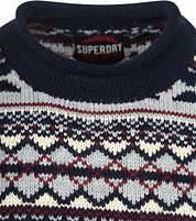 Superdry Fairisle Sweater Navy