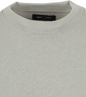 Fred Perry Sweater Logo Limestone Grey