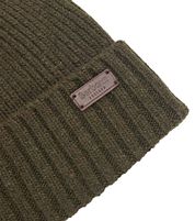 Barbour Beanie Carlton Wool Dark Green