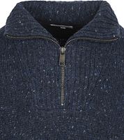 McGregor Half Zip Pullover Merino Wool Navy