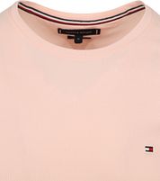 Tommy Hilfiger Logo T Shirt Light Pink