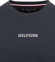 Tommy Hilfiger Logo Sweater Navy 
