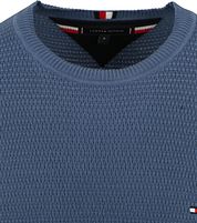 Tommy Hilfiger Interlaced Pullover Blue