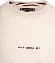 Tommy Hilfiger Sweater Logo Tipped Greige