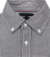 Tommy Hilfiger Big And Tall Shirt Plaid Blue