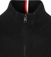 Tommy Hilfiger Big & Tall Half Zip Pullover Black