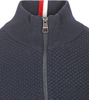 Tommy Hilfiger Half Zip Pullover Structure Navy