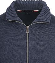 Tommy Hilfiger Cardigan Mouliné Navy 
