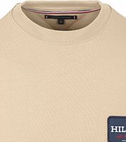 Tommy Hilfiger Sweater Roundel Logo Beige