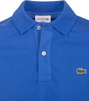 Lacoste Polo Shirt Pique Cobalt Blue 