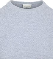Profuomo O-Neck Sweater Light Blue