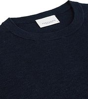 Profuomo O-Neck Sweater Navy