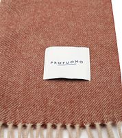 Profuomo Scarf Lambswool Mahogany