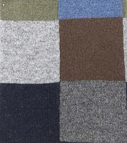Profuomo Scarf Wool Checks 