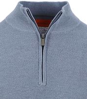 Suitable Structure Half Zip Pullover Blue