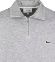 Lacoste Pullover Zipper Light Grey