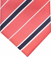 Silk Tie Red Stripes