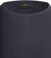 Steppin' Out Pullover Merino Wool Navy