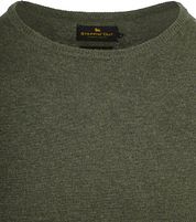Steppin' Out Pullover Merino Wool Olive Green