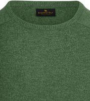 Steppin' Out Pullover Lambswool Mid Green