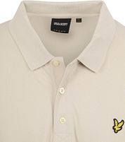 Lyle and Scott Plussize Polo Shirt Ecru